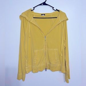 J Crew‎ Yellow Casual Jacket | Size Large